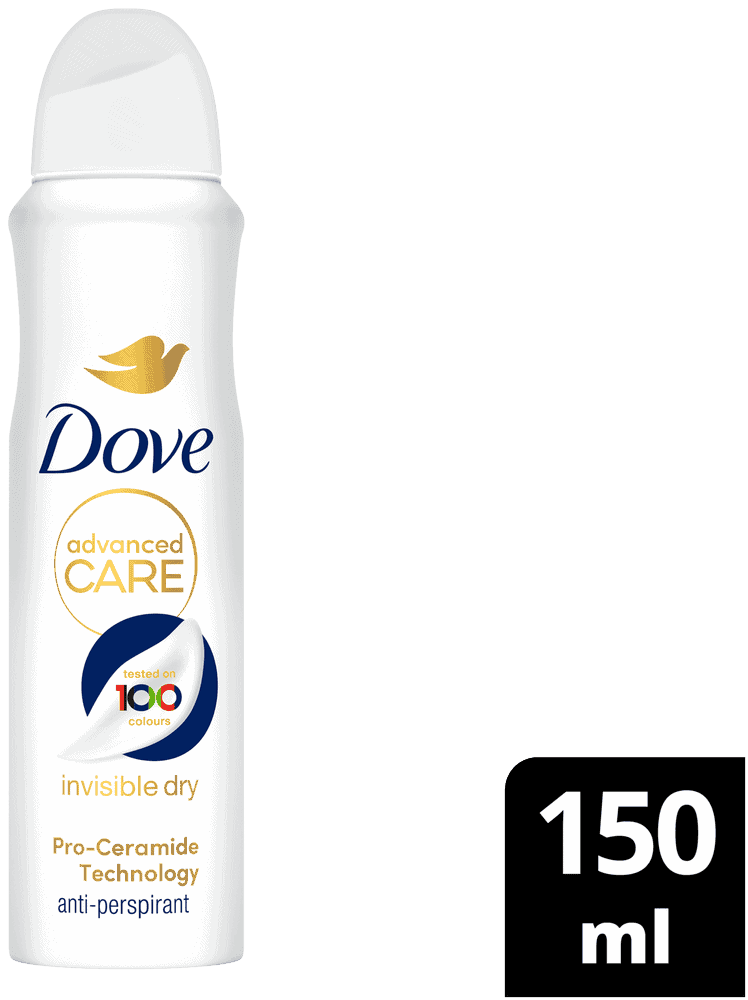 Dove Advanced Care Invisible Dry Anti-Perspirant Body Spray 150ml