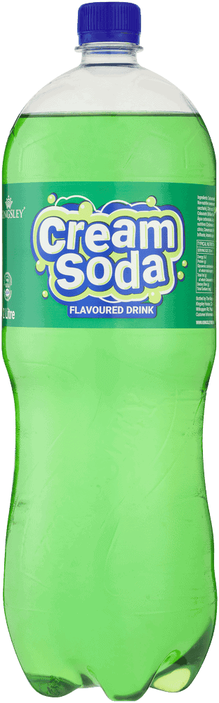 Kingsley Cream Soda Flavoured Sparkling Soft Drink 2L