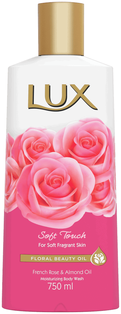 LUX Soft Touch Moisturizing Body Wash 750ml