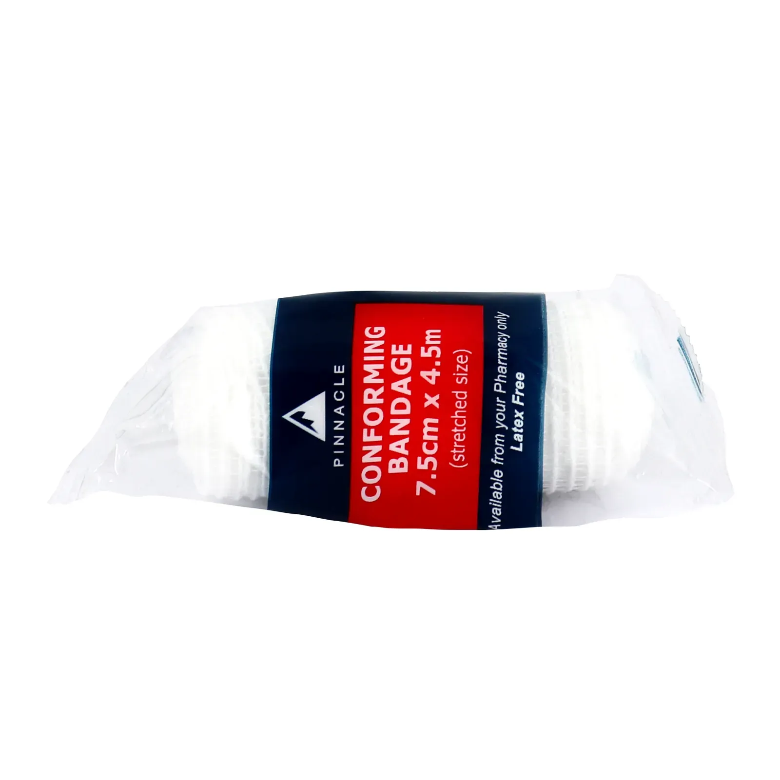 Pinnacle Conforming Bandage 7.5cm x 4.5m pack