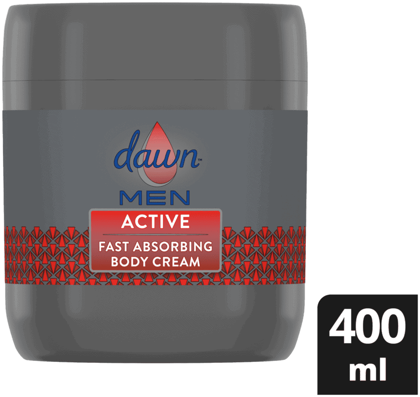 Dawn Men Active Body Cream 400ml