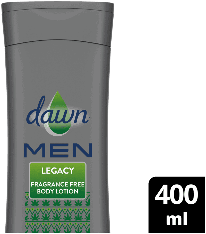 Dawn MEN Men Legacy Fragrance Free Body Lotion 400ml