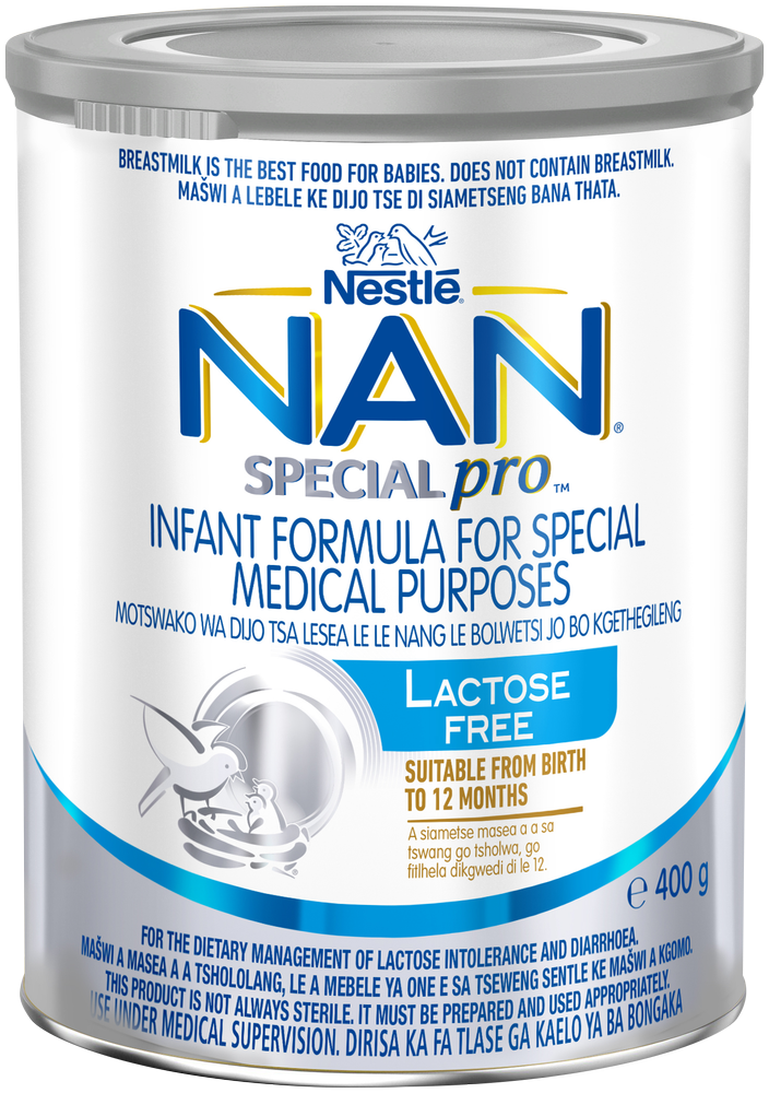 Nestlé NAN Specialpro Lactose Free Infant Formula for Special Medical Purposes 400g