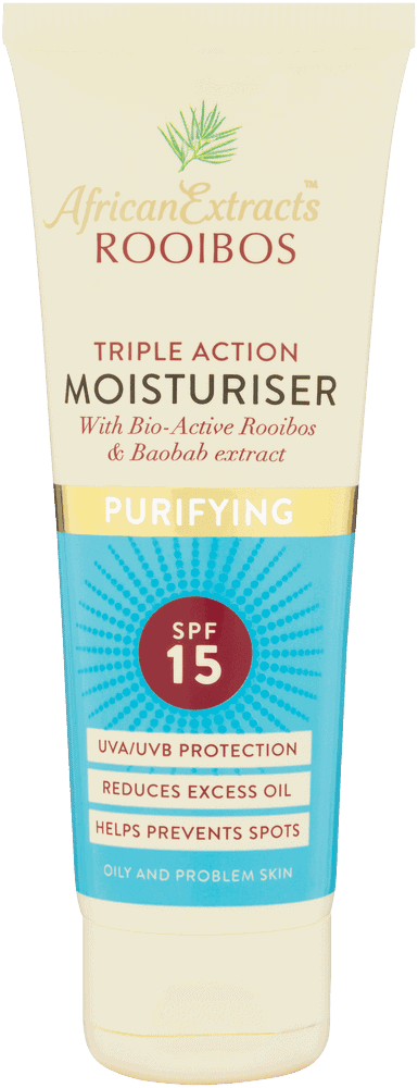 African Extracts Rooibos Purifying SPF 15 Triple Action Moisturiser 75ml