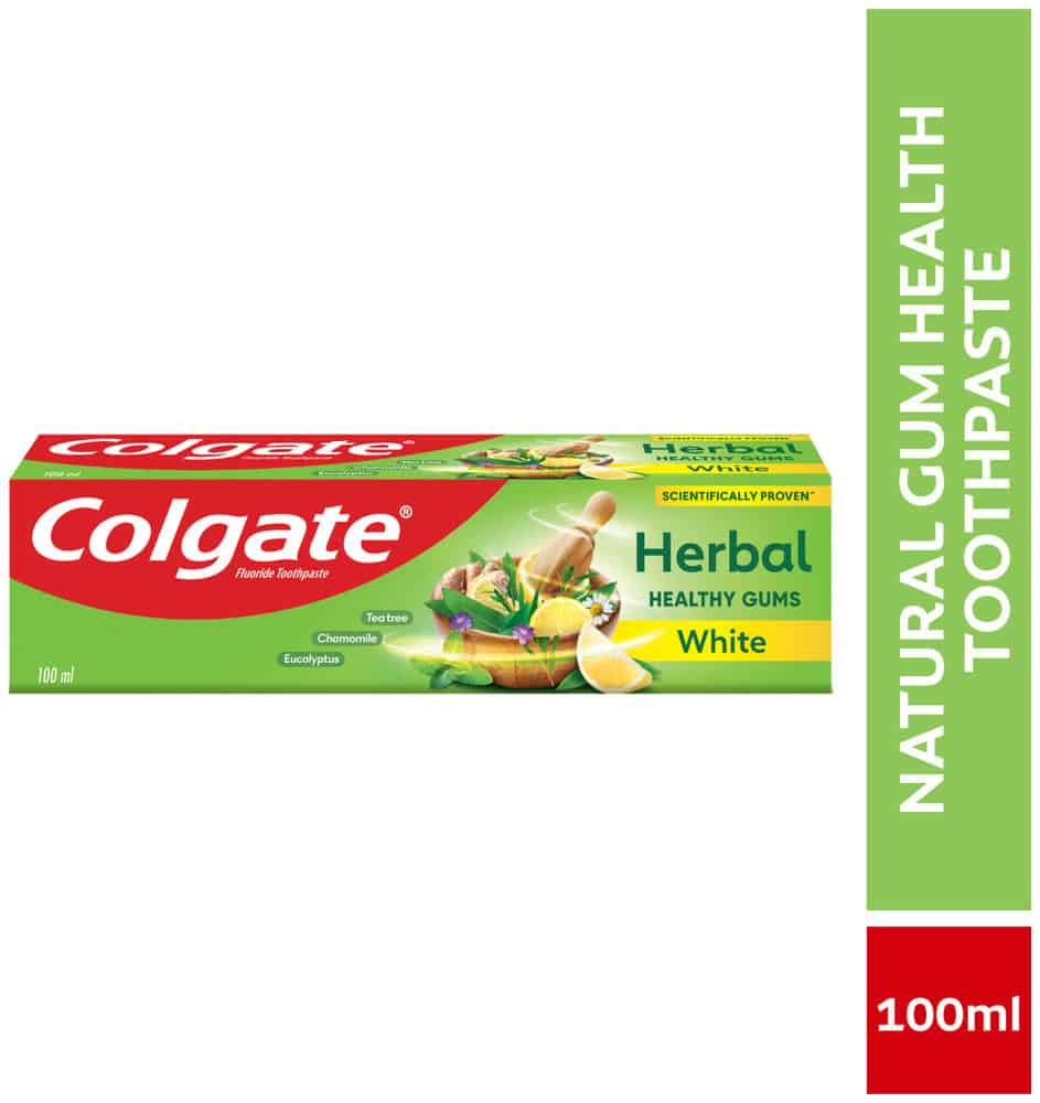 Colgate Herbal White Fluoride Toothpaste 100ml
