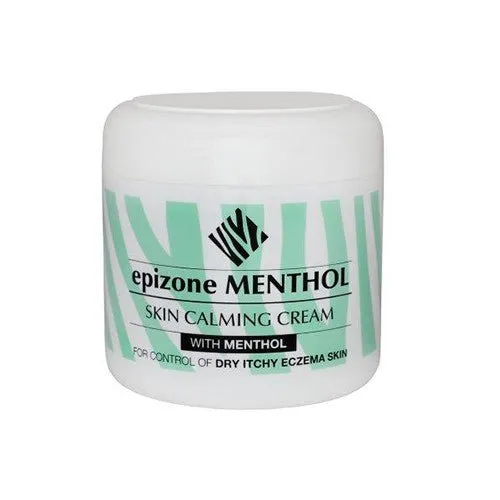 Front of Epizone Menthol Skin Calming Cream 500ml tub