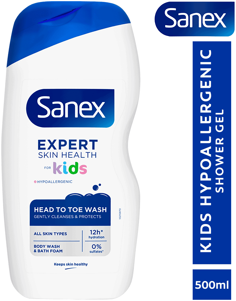Sanex Expert Skin Health Kids Head to Toe Wash 500ml