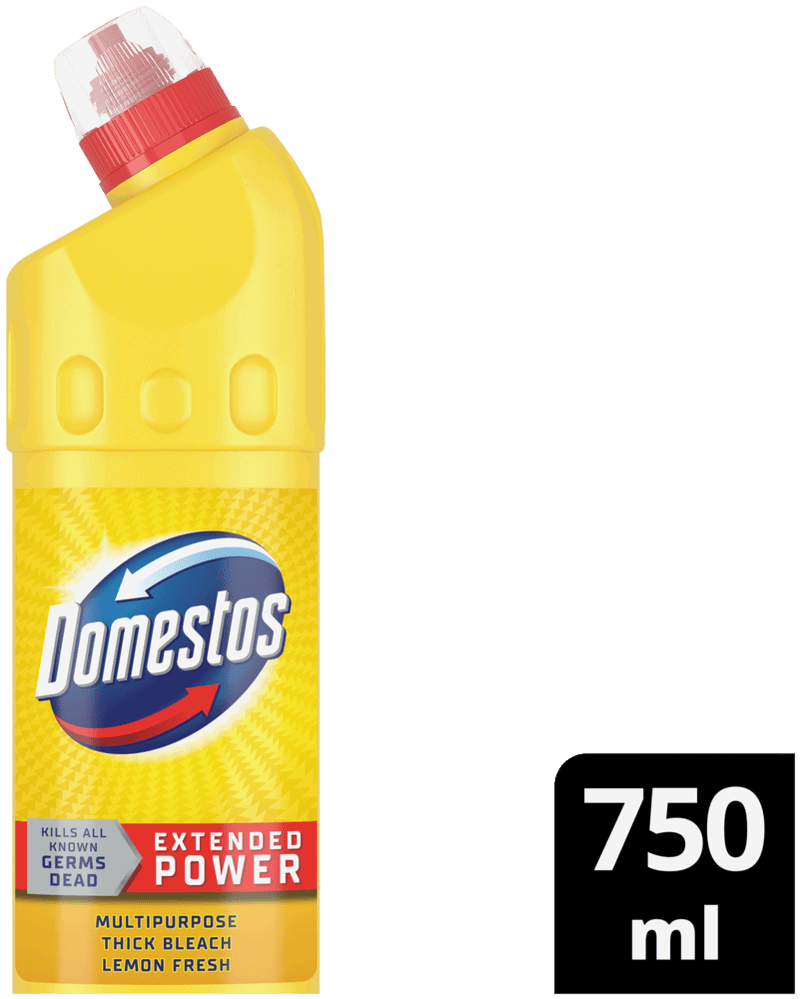 DOMESTOS THICKER LEMON FRESH 750ML