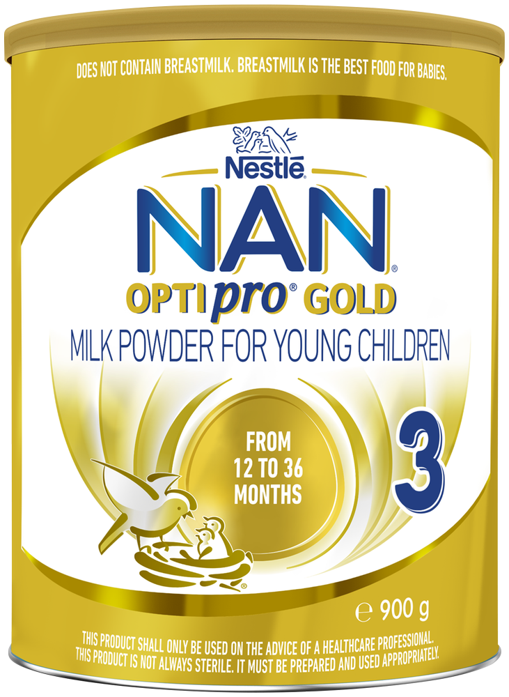 Nestlé NANKID Optipro Gold Stage 3 Milk Powder for Young Children 900g