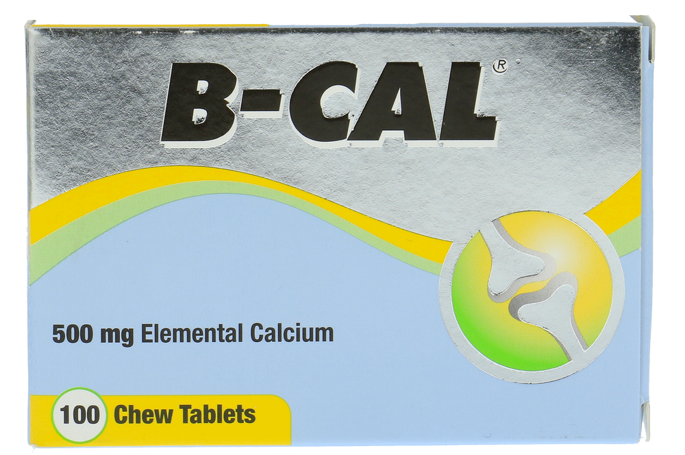 B-cal Supplement Chew Tablets 100pk