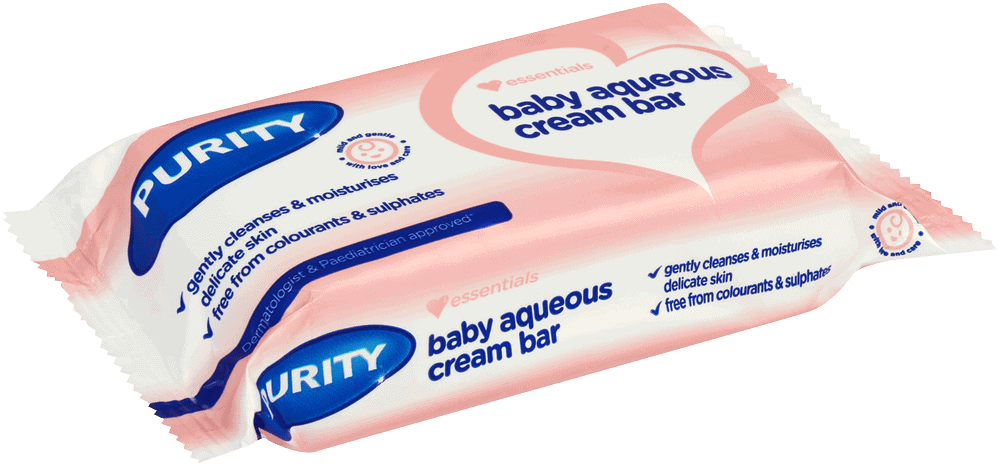 Purity Essentials Baby Aqueous Cream Bar Soap 175g