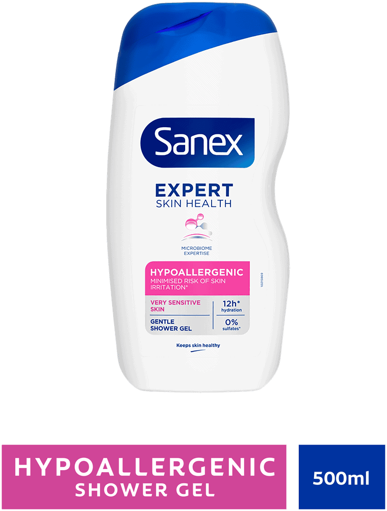 Sanex Expert Skin Health Hypoallergenic Shower Gel 500ml