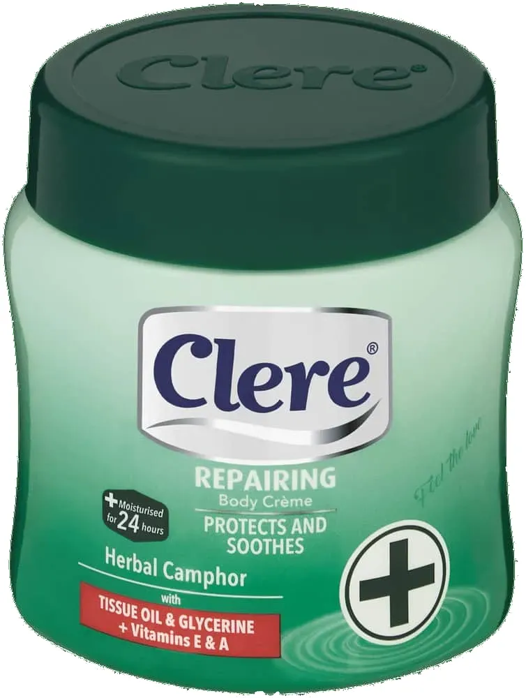 Clere Herbal Camphor Body Crème 300ml