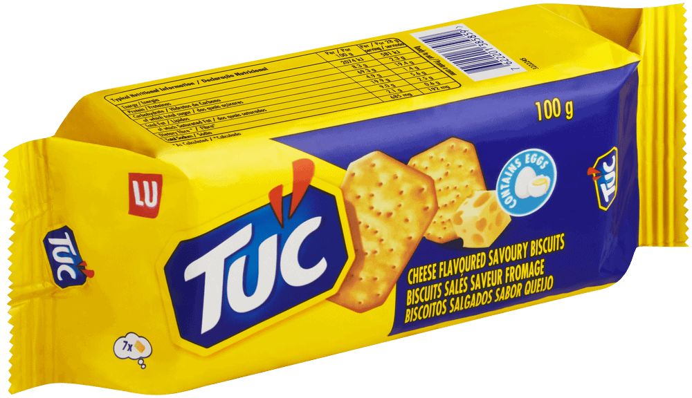Tuc Cheese Flavoured Savoury Biscuits 100g
