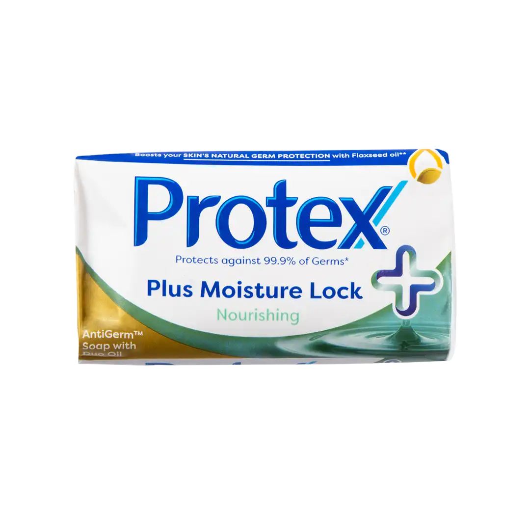 Front of Protex Plus Moisture Lock Nourishing soap bar 150g