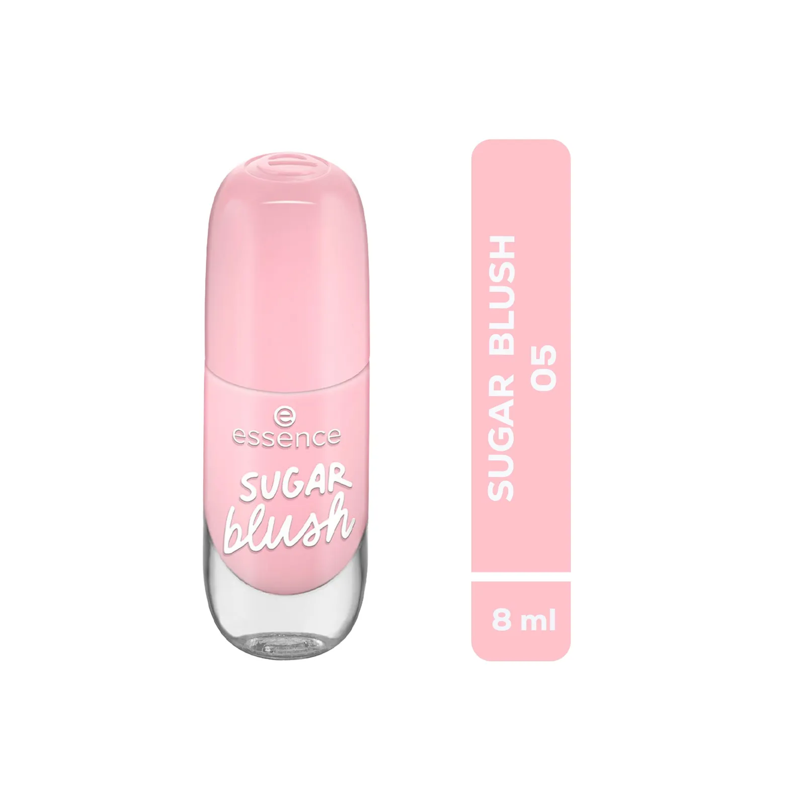 Front of essence Gel Nail Colour 05 Sugar Blush, 8 ml bottle