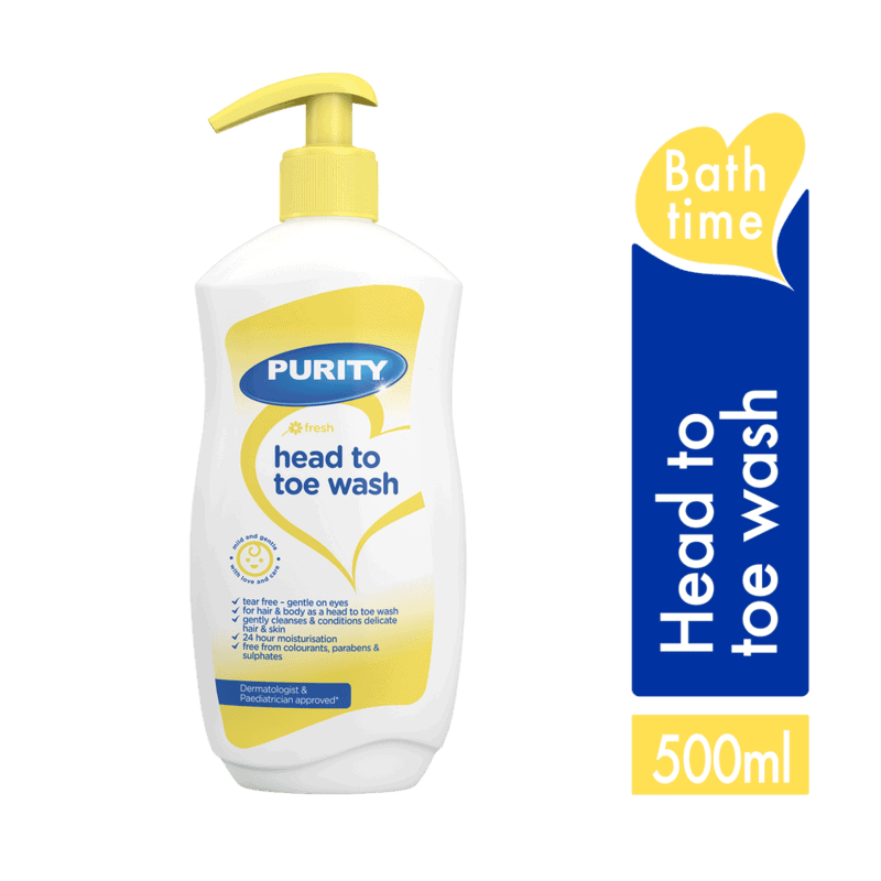 Purity Fresh Head to Toe Wash 500ml