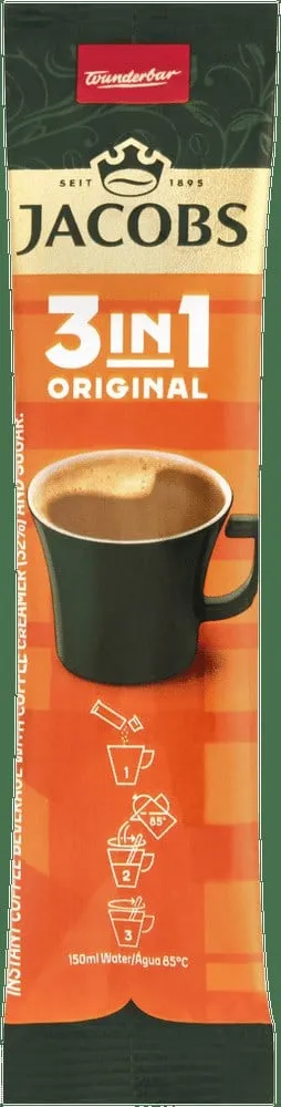 Jacobs Original 3 in 1 Instant Coffee 12.6g