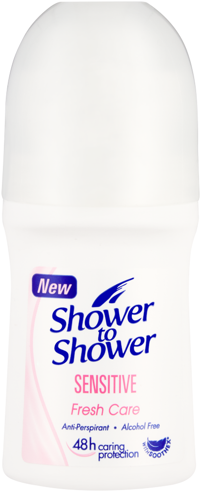Shower To Shower Sensitive Sensitive Fresh Care Anti-Perspirant Roll-On 50ml