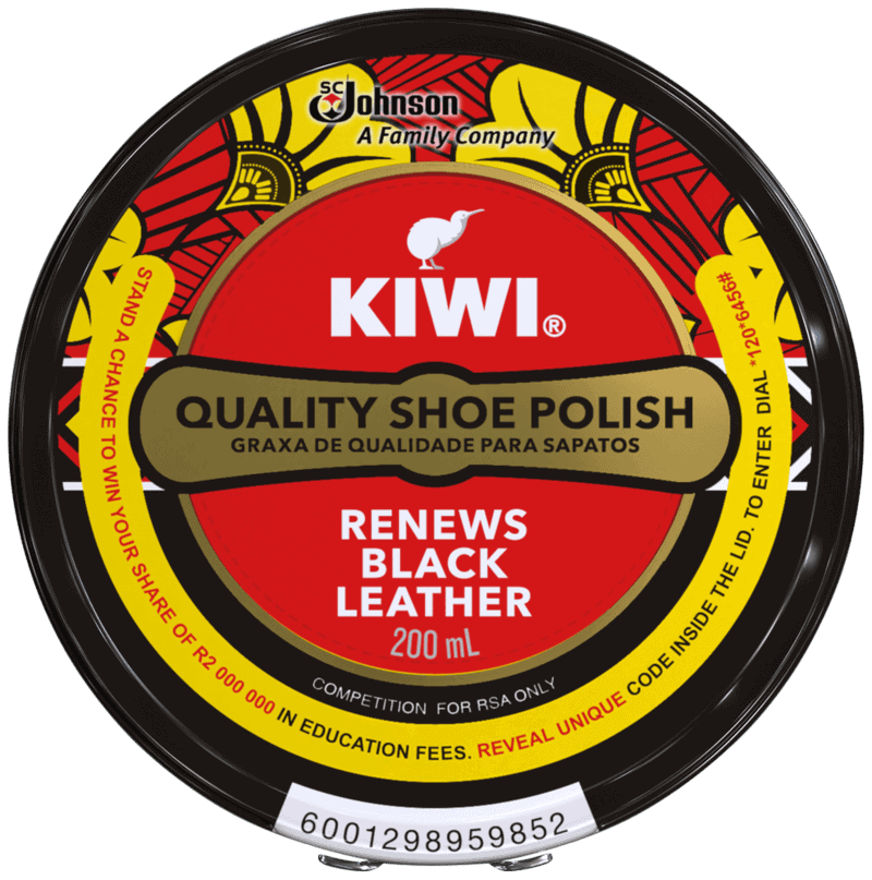 Kiwi Black Shoe Polish 200ml