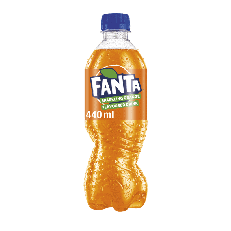 Fanta Orange Flavoured Sparkling Drink 440ml