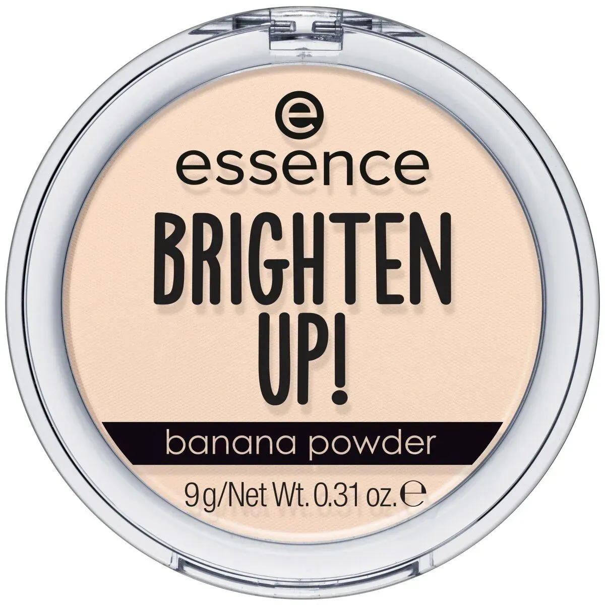 Front of essence Brighten Up! Banana Powder compact, 9 g