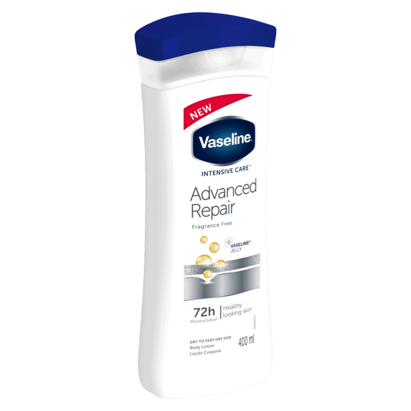 Vaseline Intensive Care Advanced Repair Fragrance Free Body Lotion 400ml