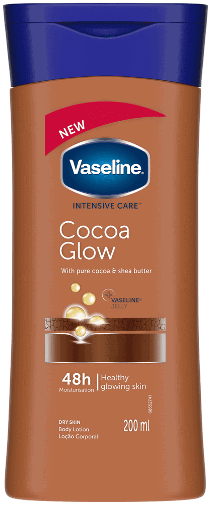 Vaseline Intensive Care Cocoa Glow Moisturizing Body Lotion 200ml