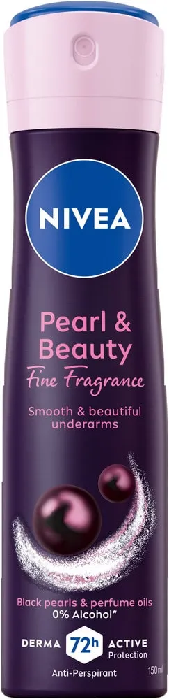 Nivea Pearl & Beauty Fine Fragrance Anti-Perspirant Aerosol 150ml
