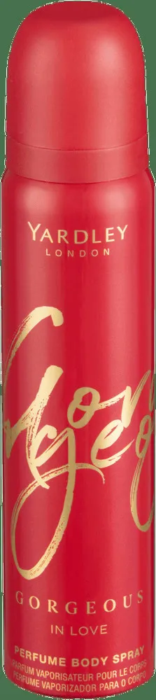 Yardley Gorgeous In Love Perfume Body Spray 90ml
