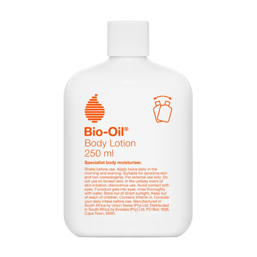 Front of Bio-Oil Body Lotion 250 ml bottle