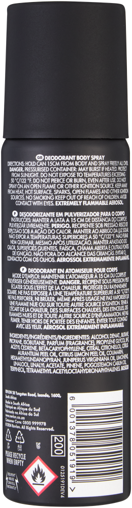 Revlon Man Fire & Ice Spark Deodorant Body Spray 120ml