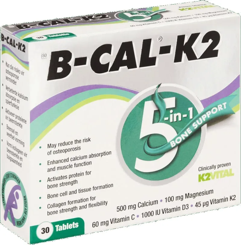 B-cal K2 5-In-1 Bone Support Tablets 30pk