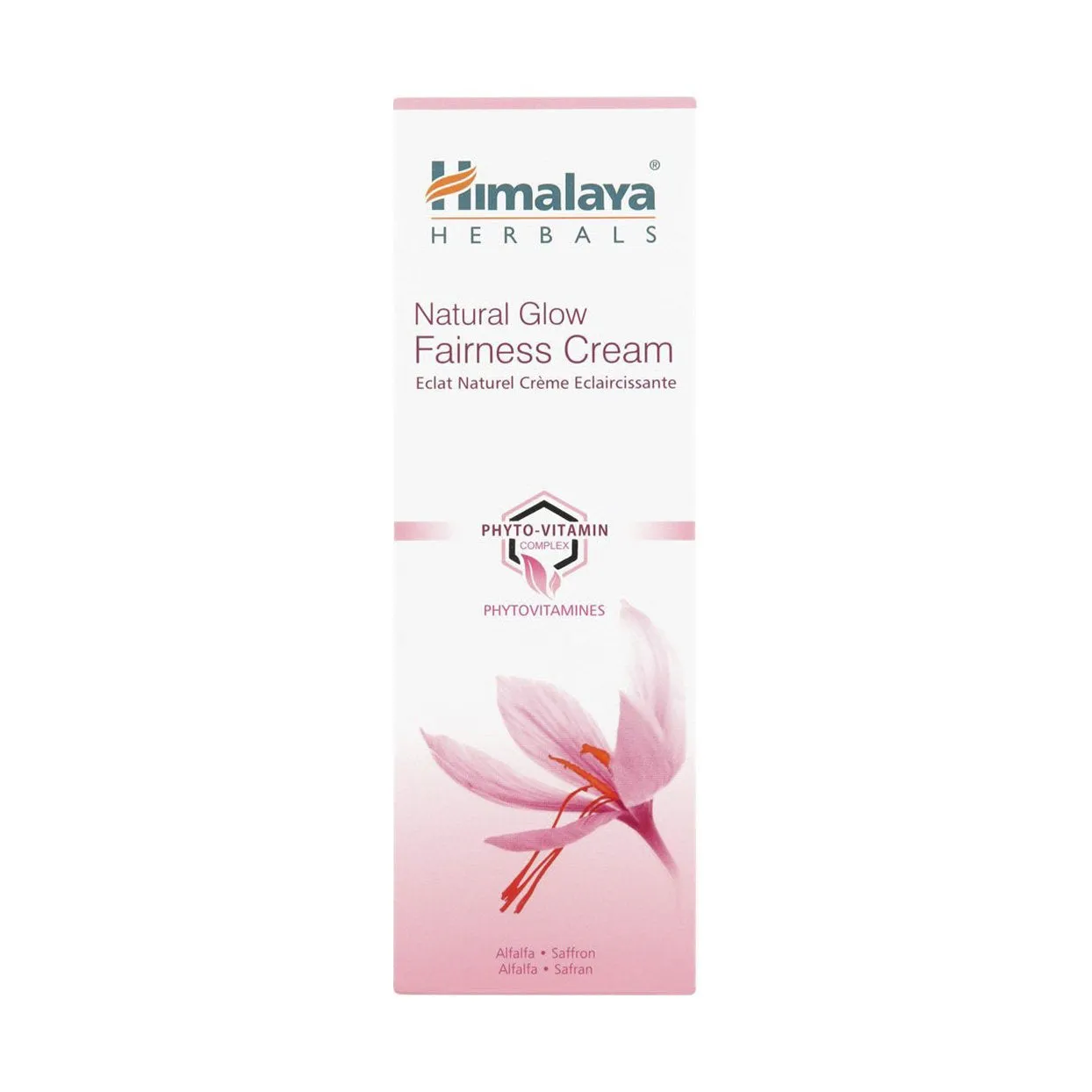 Front of Himalaya Herbals Natural Glow Fairness Cream box, 100ml