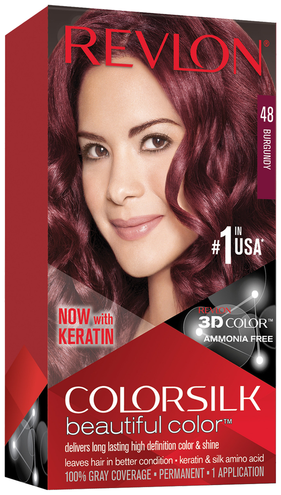 Revlon Colorsilk Burgundy Beautiful Color Permanent Hair Colour 1s