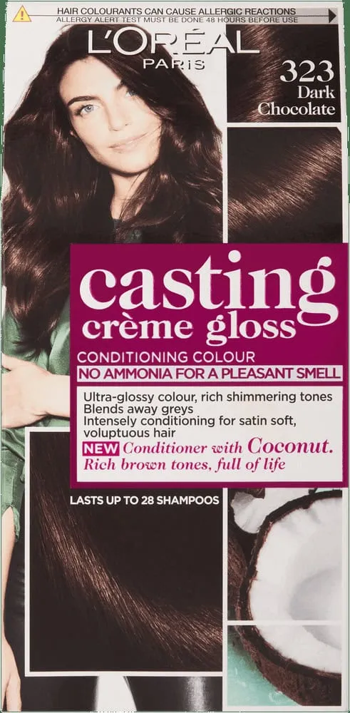 L'oreal LOREAL-CASTING CREME GLOSS 323 DARK CHOC