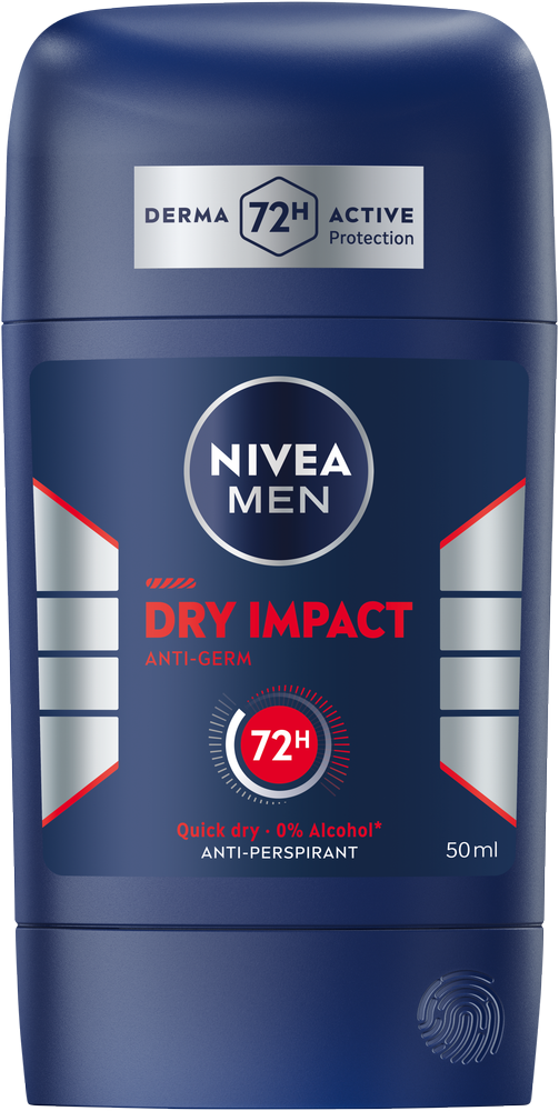 Nivea MEN Dry Impact Anti-Perspirant Stick 50ml