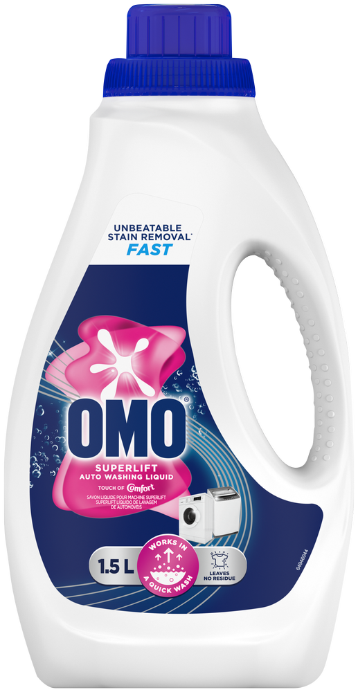 OMO Superlift Auto Washing Liquid with Touch of Comfort 1.5L
