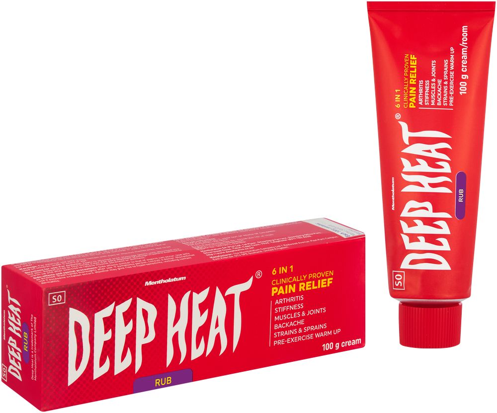 Deep Heat Pain Relief Rub 100g