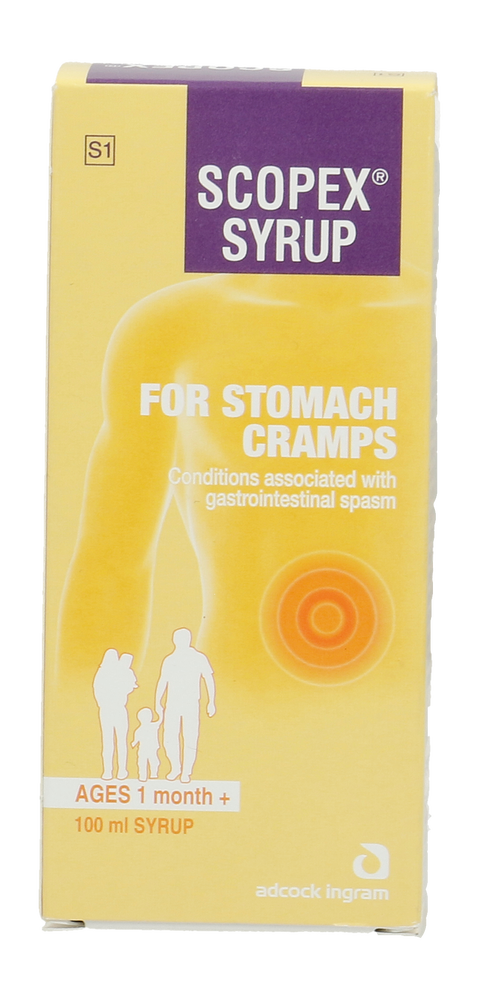 Scopex Stomach Cramp Syrup 100ml