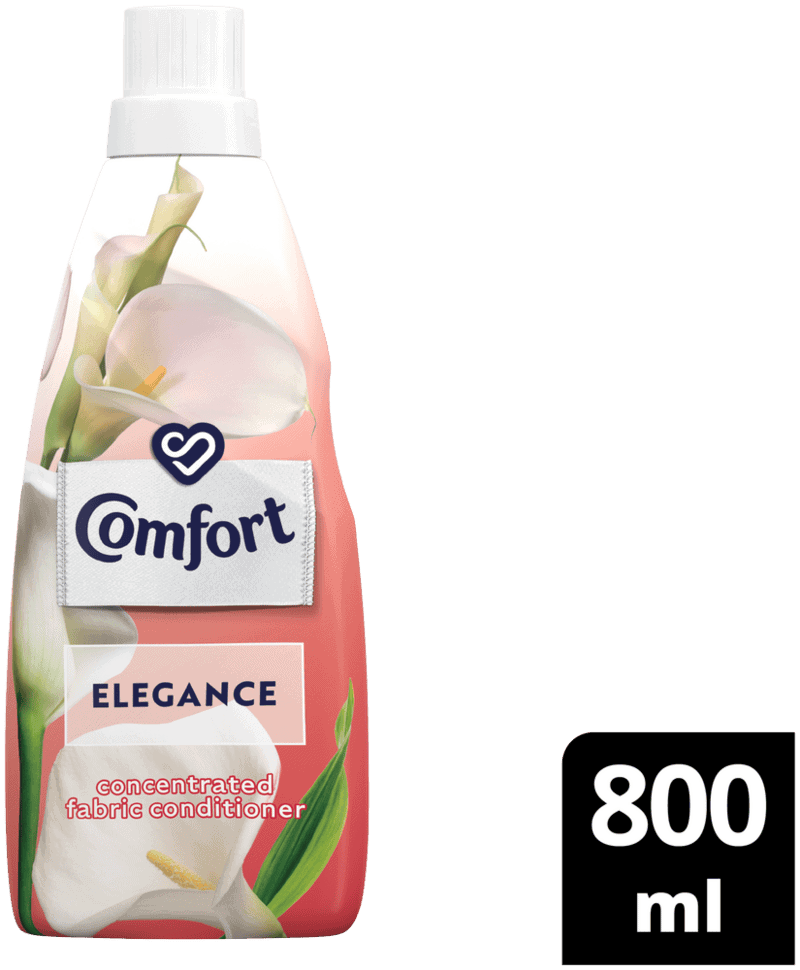Comfort Elegance Concentrated Laundry Fabric Softener 800ml