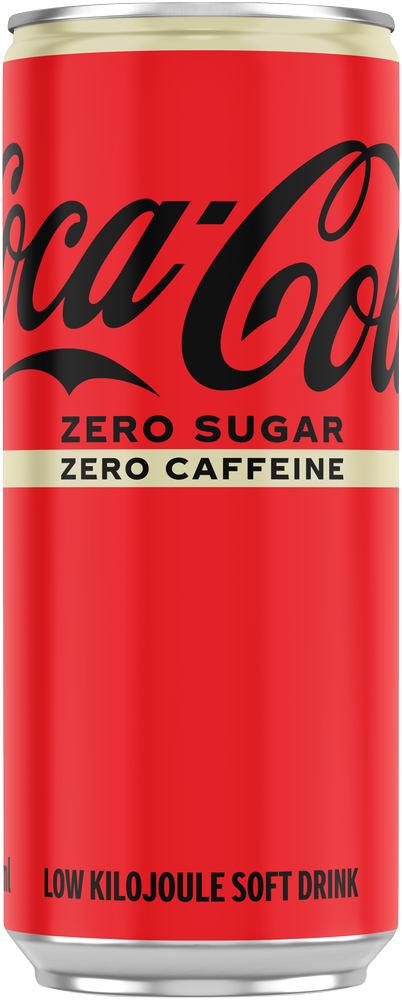 Coca-cola Zero Sugar Zero Caffeine Soft Drink 300ml