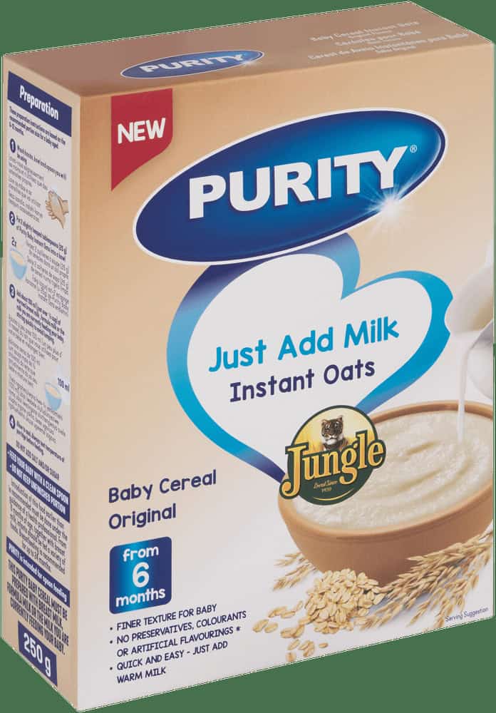 Purity From 6 Months Original Baby Cereal 250g
