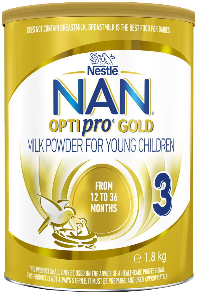 Nestlé NANKID Optipro Gold Stage 3 Milk Powder for Young Children 1.8kg