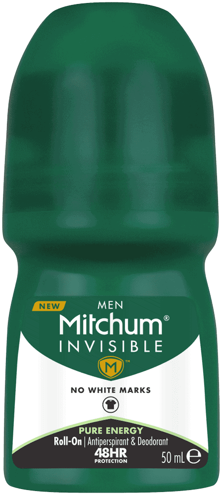 Mitchum Men Pure Energy Invisible Antiperspirant & Deodorant Roll-On 50ml