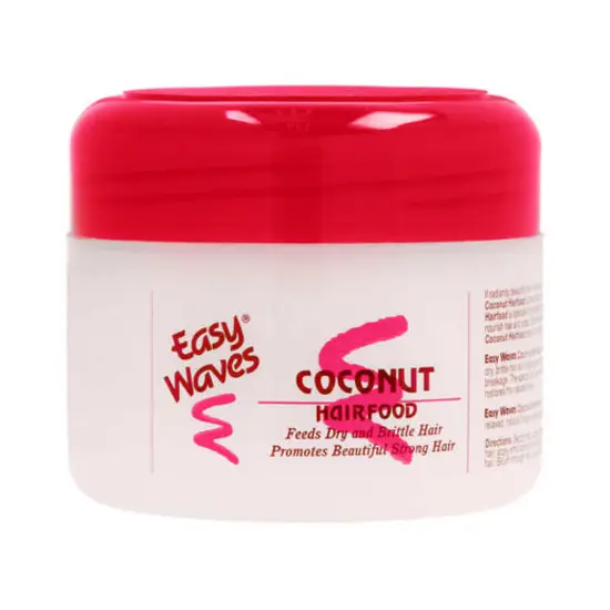 Front of Easy Waves Coconut Hair Food 250ml tub