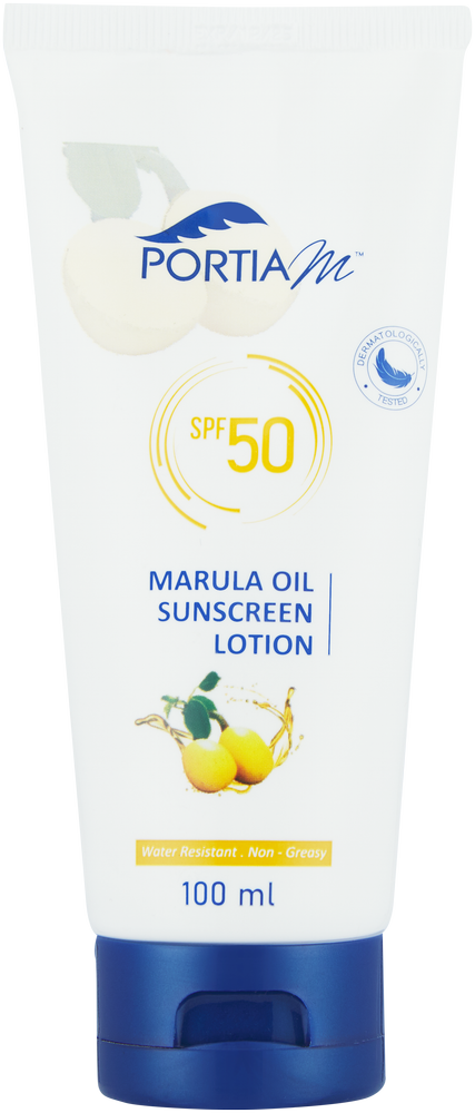 Portia M Marula SPF 50 Oil Sunscreen Lotion 100ml