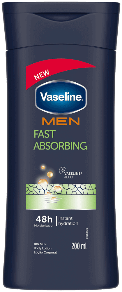 Vaseline Men Fast Absorbing Moisturising Body Lotion 200ml