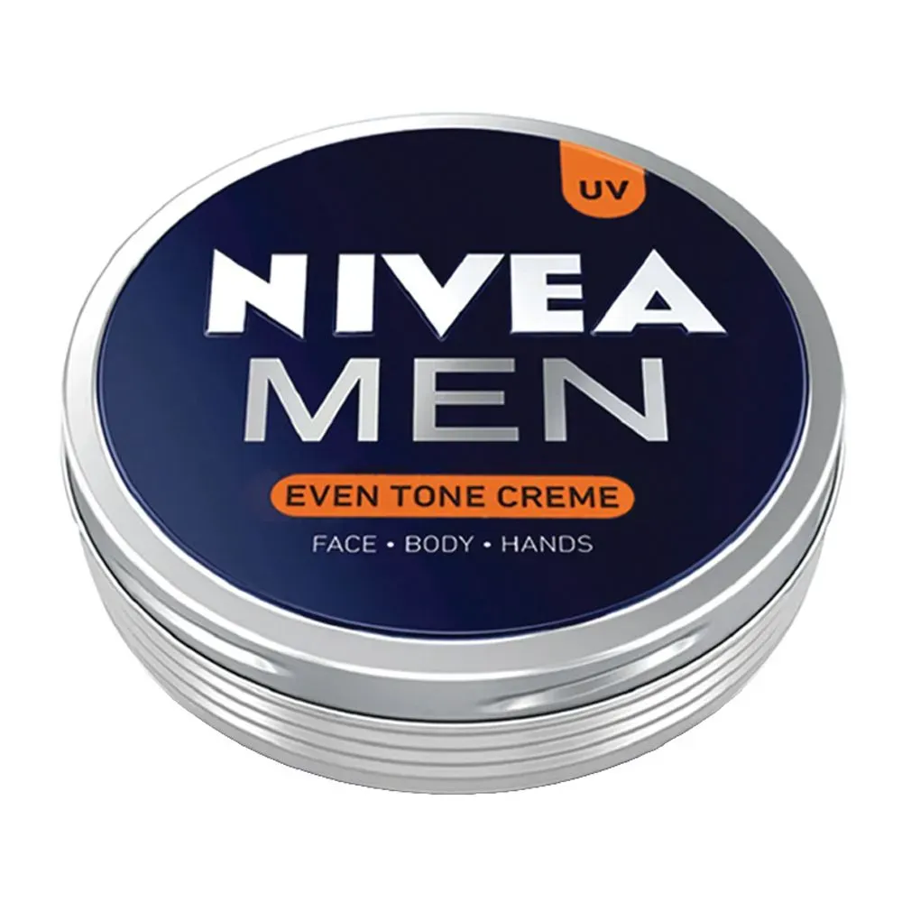 Front of NIVEA MEN Even Tone Creme 30ml tin