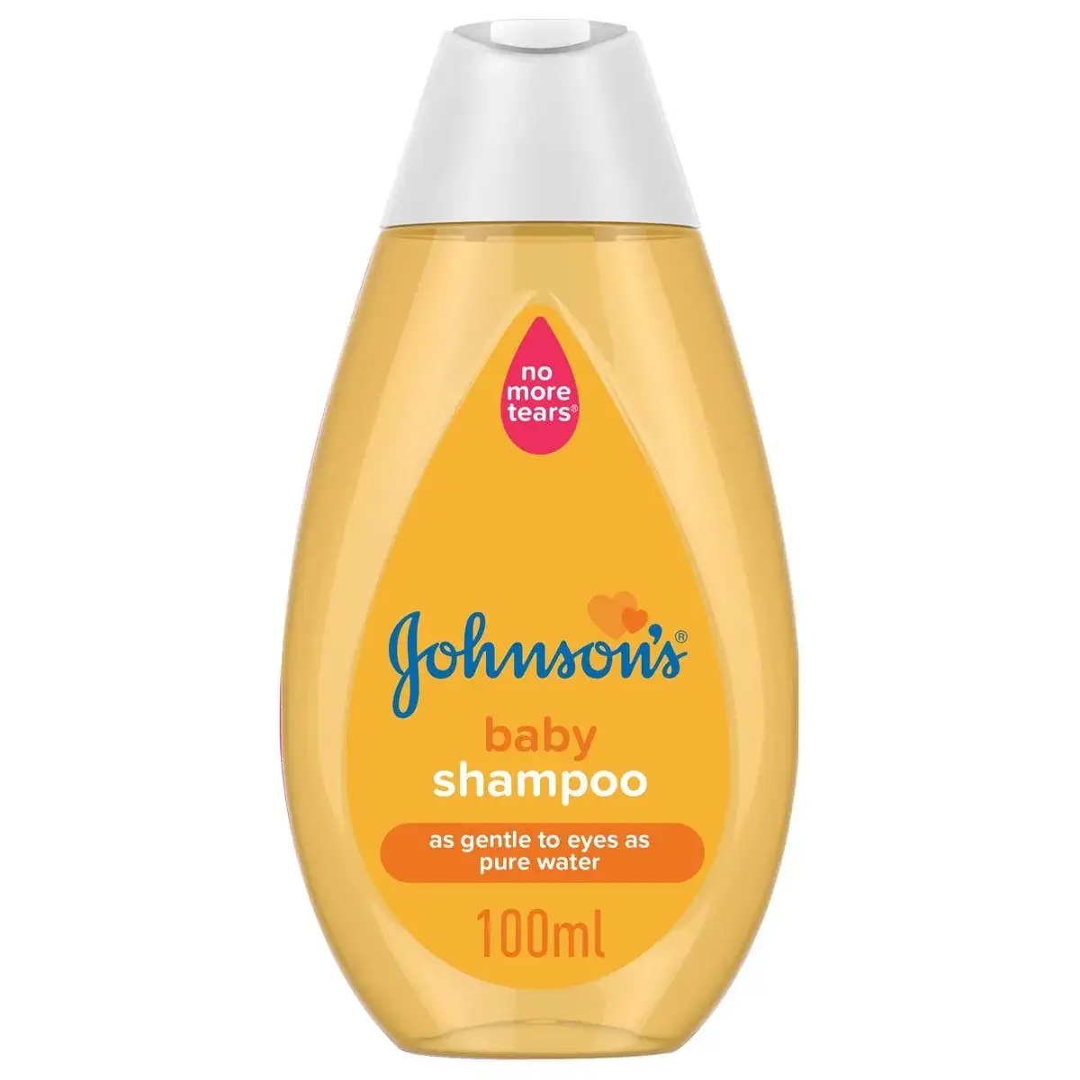 Front of Johnson's Baby Shampoo 100 ml bottle